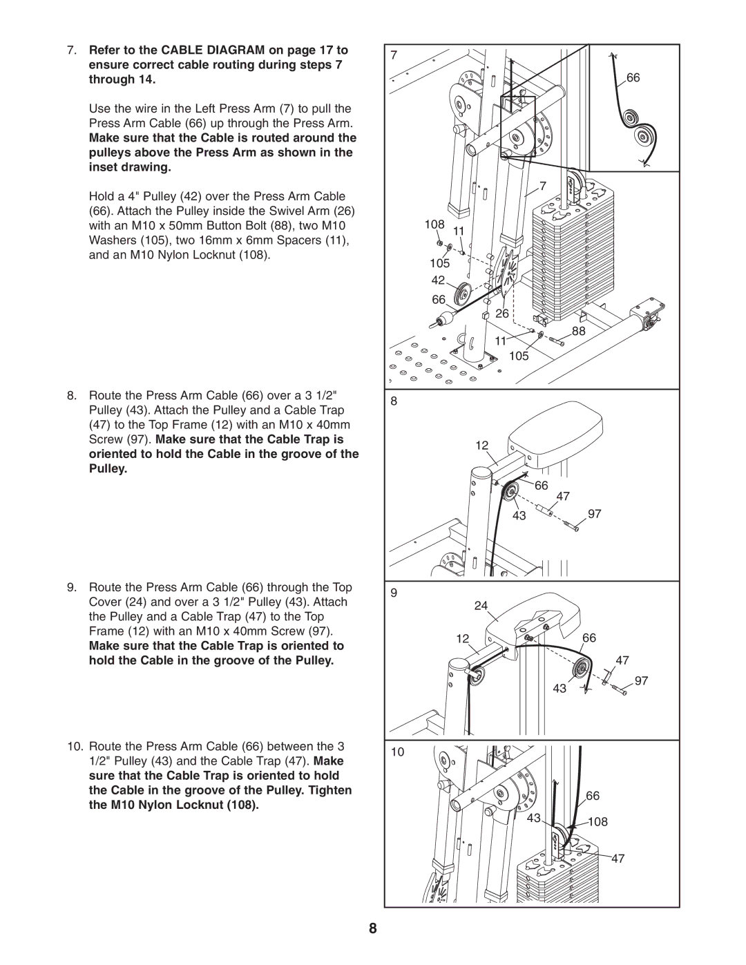 ProForm PFSY6806.0 user manual 108 