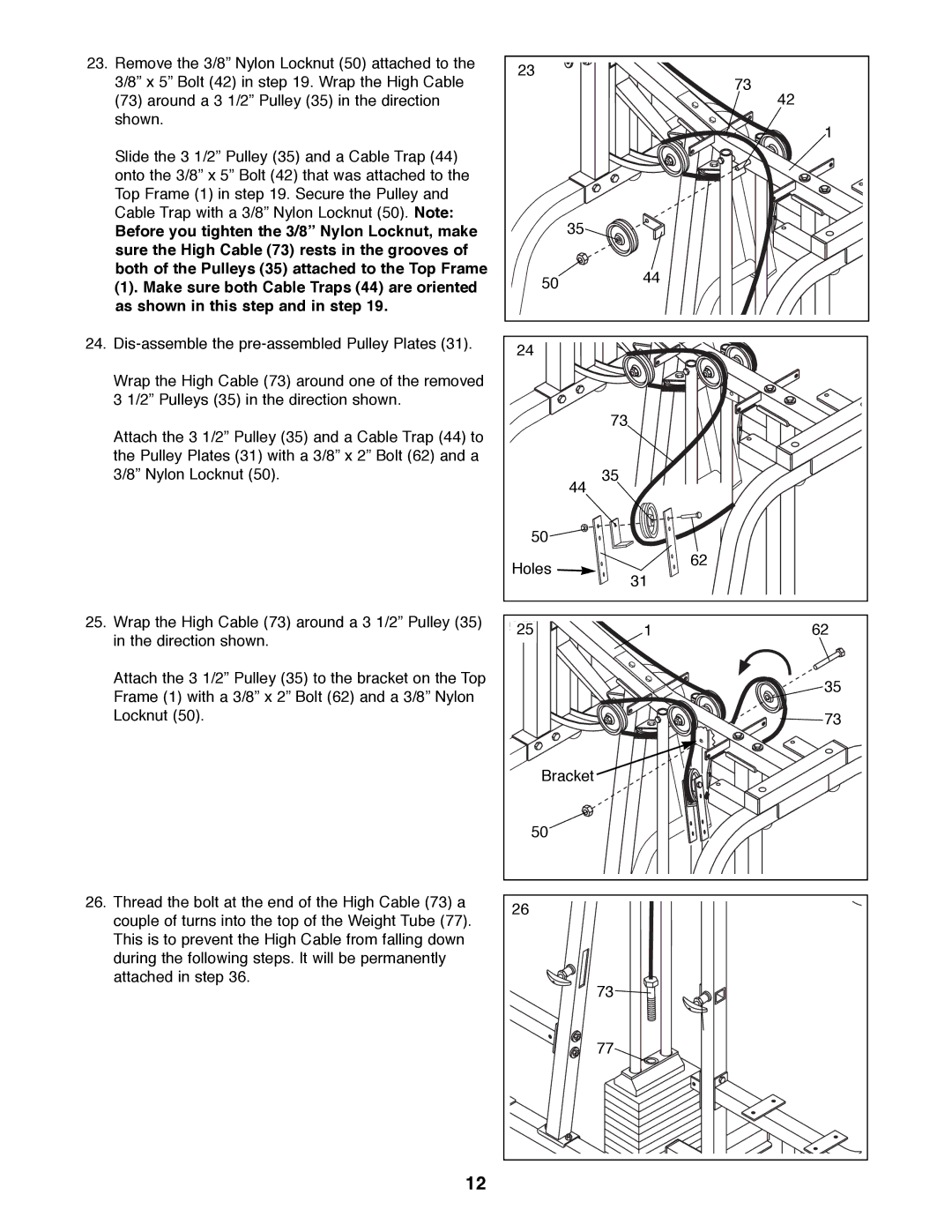 ProForm PFSY92080 manual 