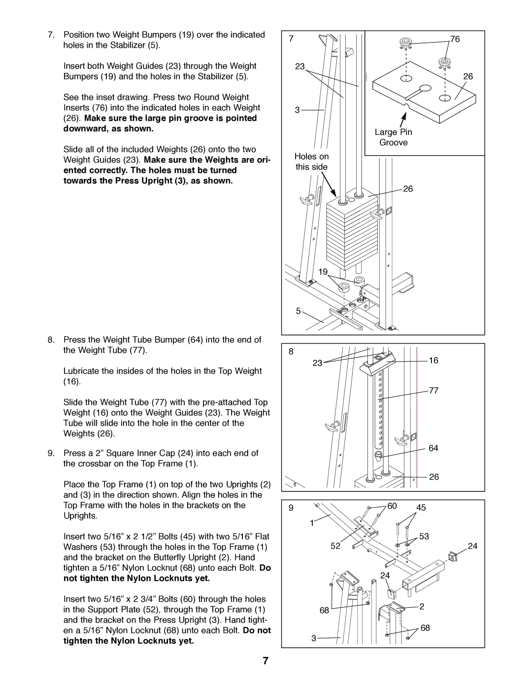 ProForm PFSY92080 manual 