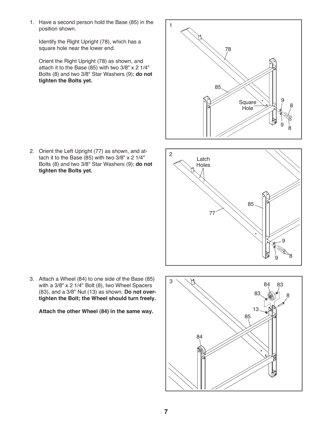 ProForm PFT39110.0 user manual 