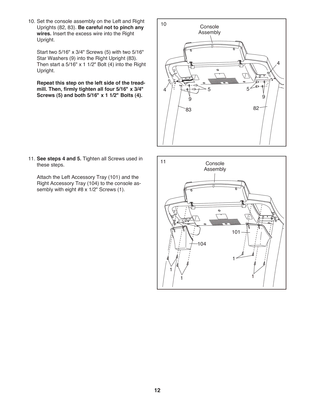 ProForm PFTL06711.0 warranty 101 