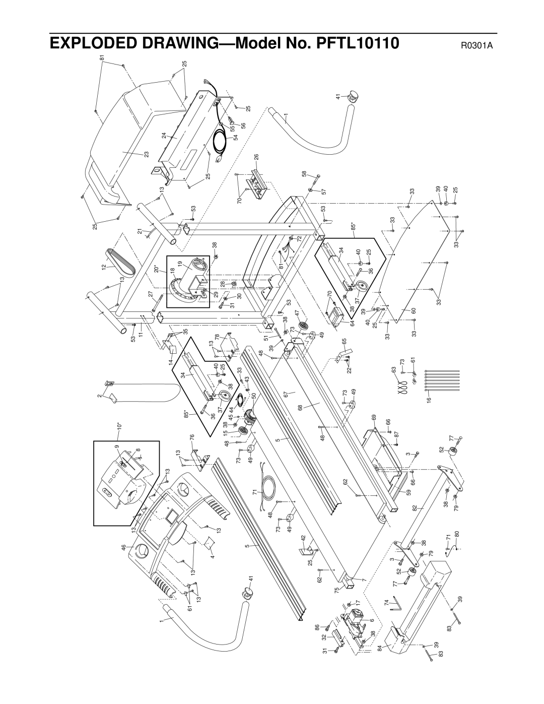 ProForm PFTL10110 user manual 