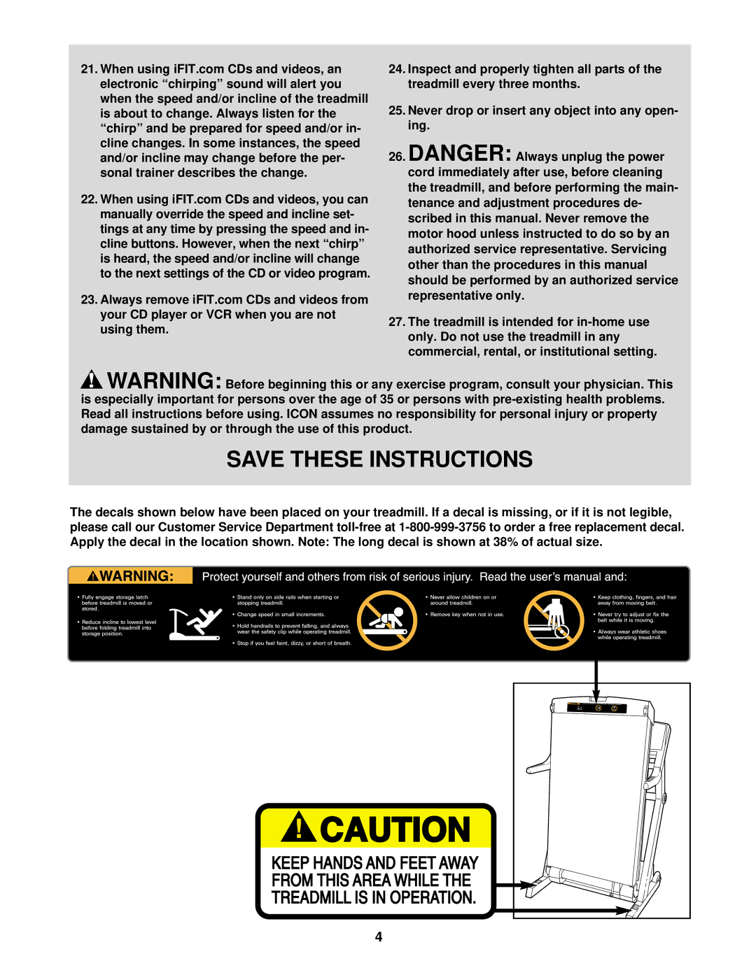 ProForm PFTL14923 user manual 