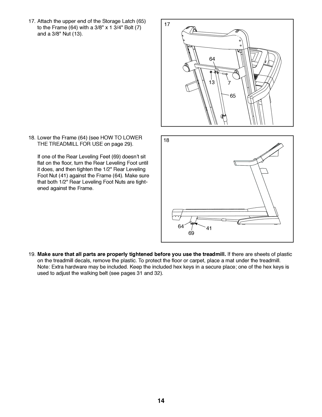 ProForm PFTL16011.0 user manual 