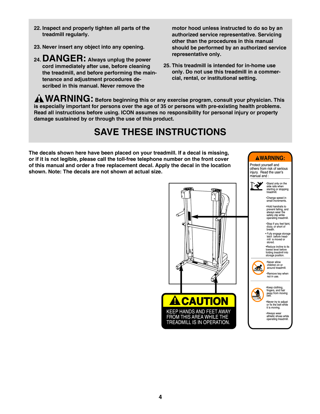 ProForm PFTL31105.0 user manual 