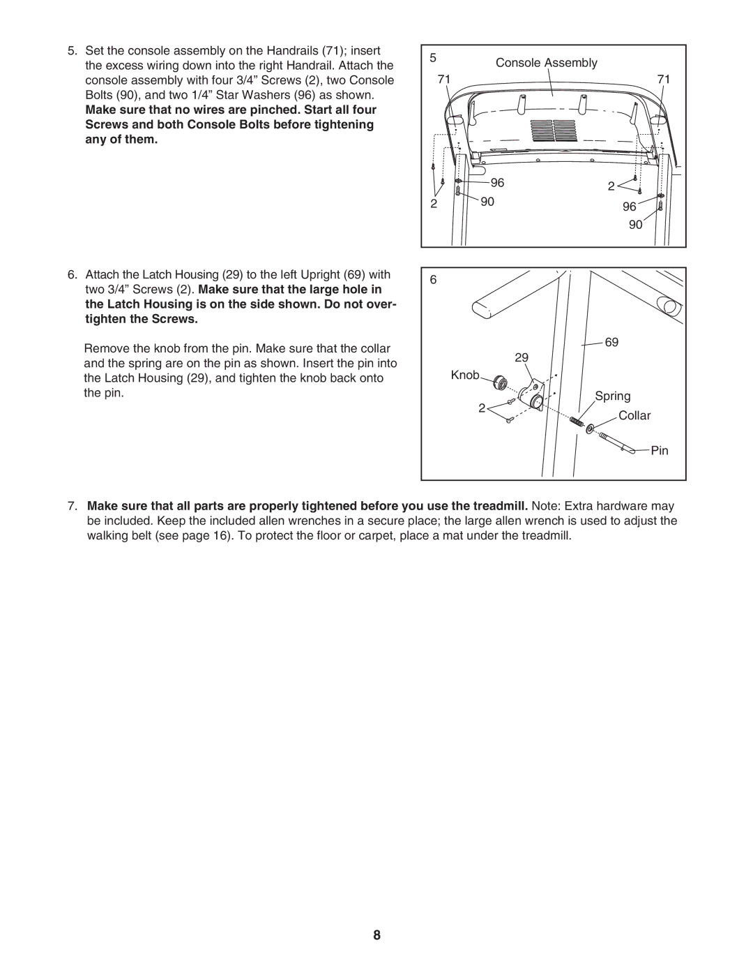 ProForm PFTL31105.1 user manual 