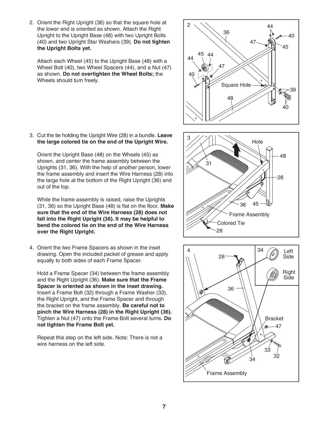 ProForm PFTL33105.0 user manual 