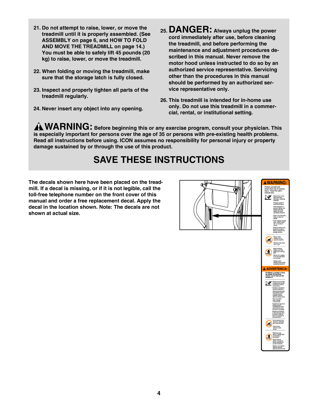 ProForm PFTL39305.0 user manual 