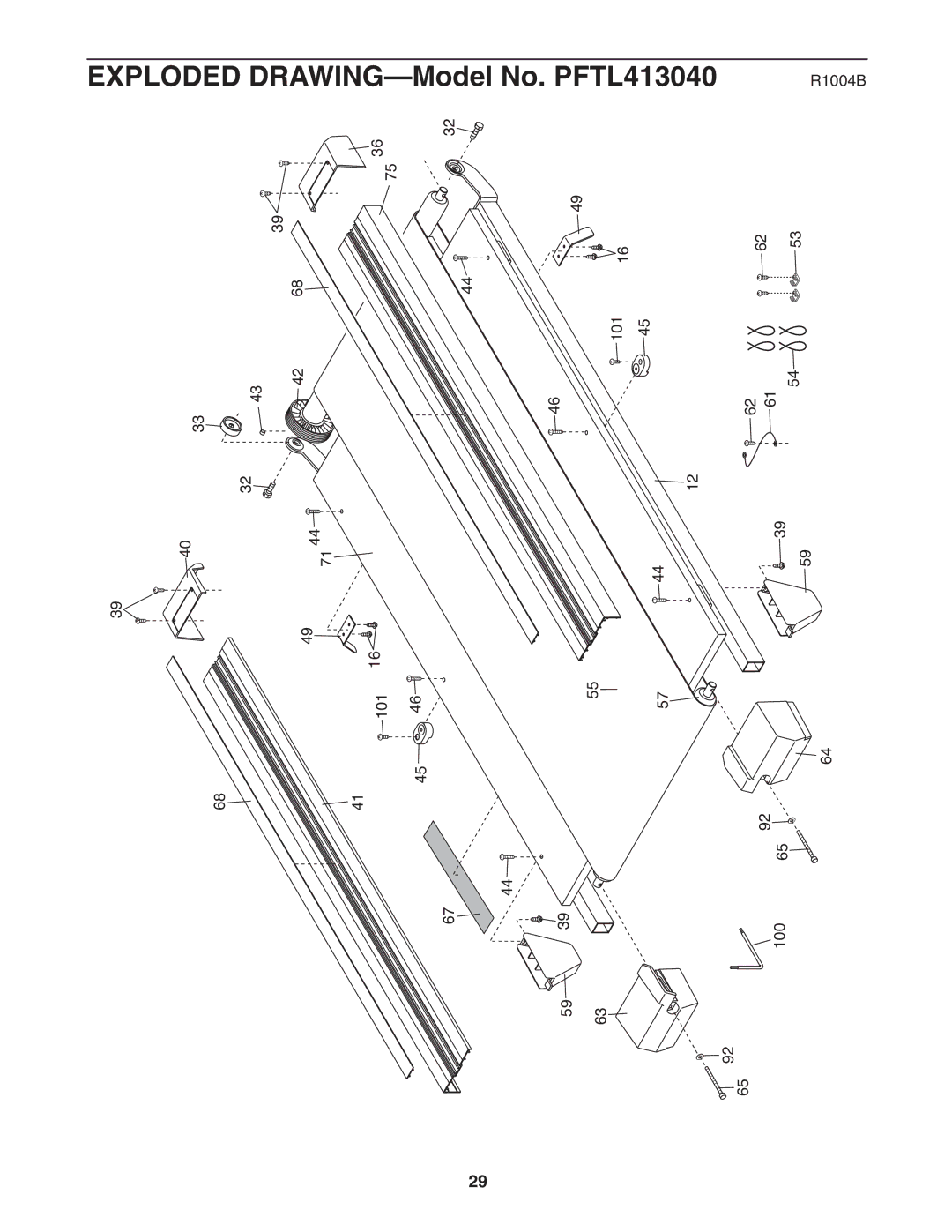 ProForm 445i user manual ModelNo. PFTL413040 