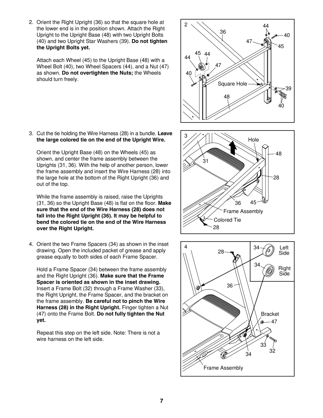 ProForm PFTL42105.0 user manual 