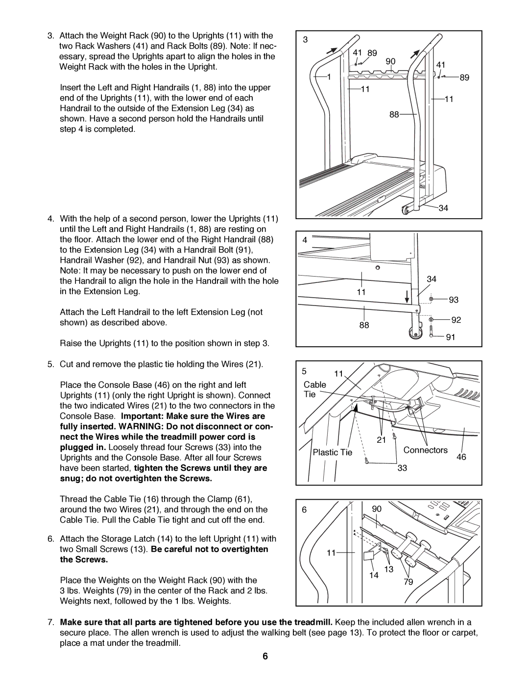 ProForm PFTL49100 user manual 