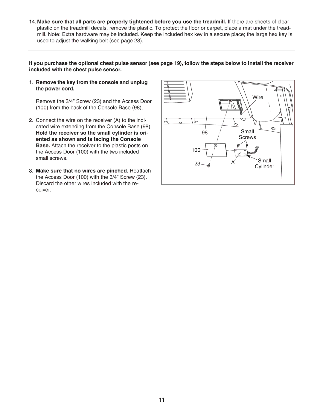 ProForm PFTL49406.1 user manual Small 