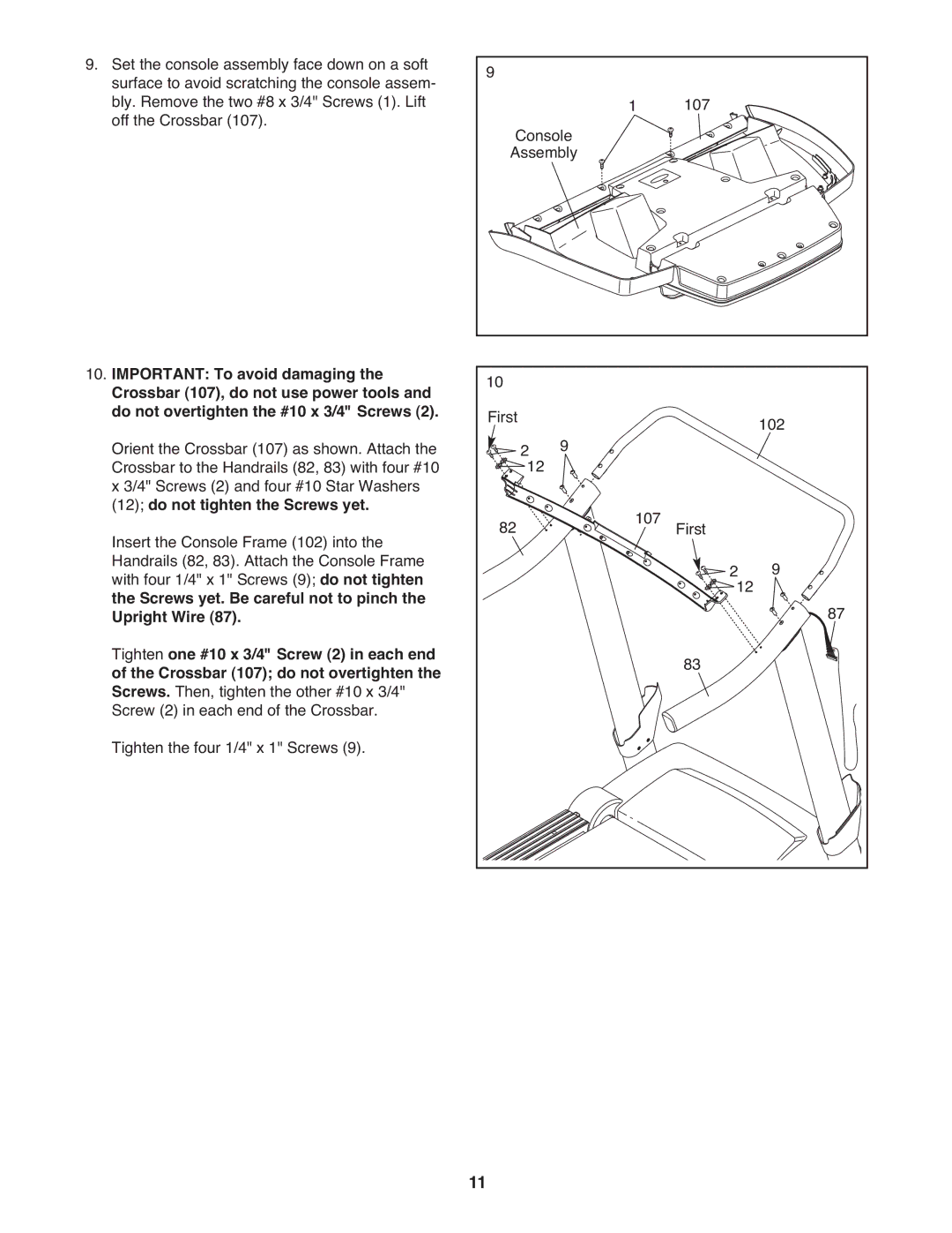 ProForm PFTL49621.0 warranty 