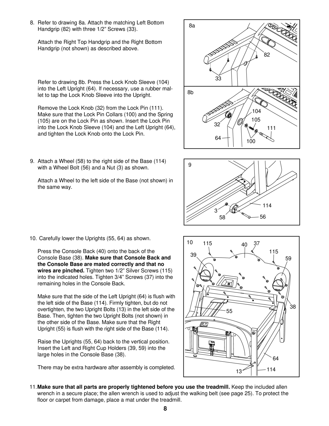 ProForm PFTL49720 user manual 