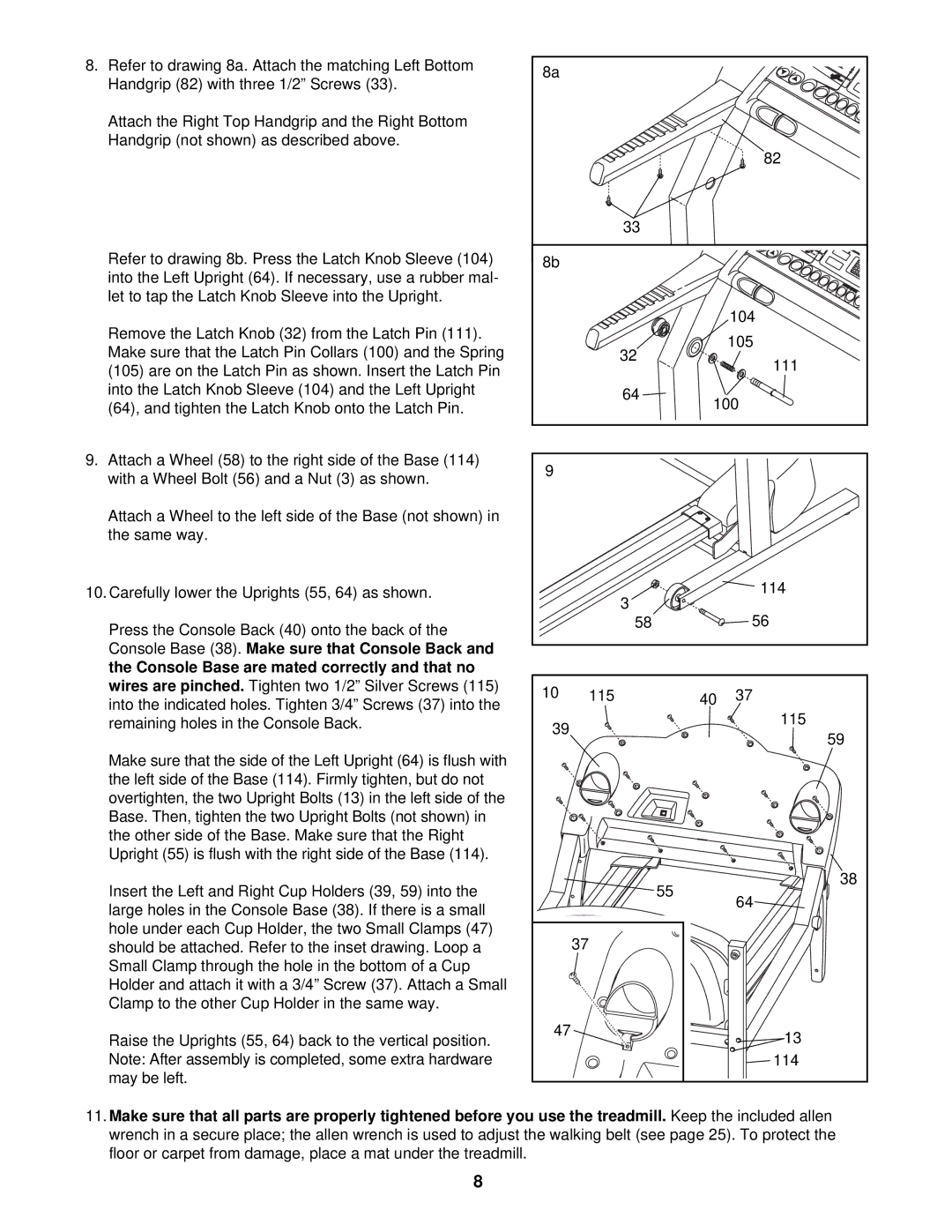 ProForm PFTL49721 user manual 