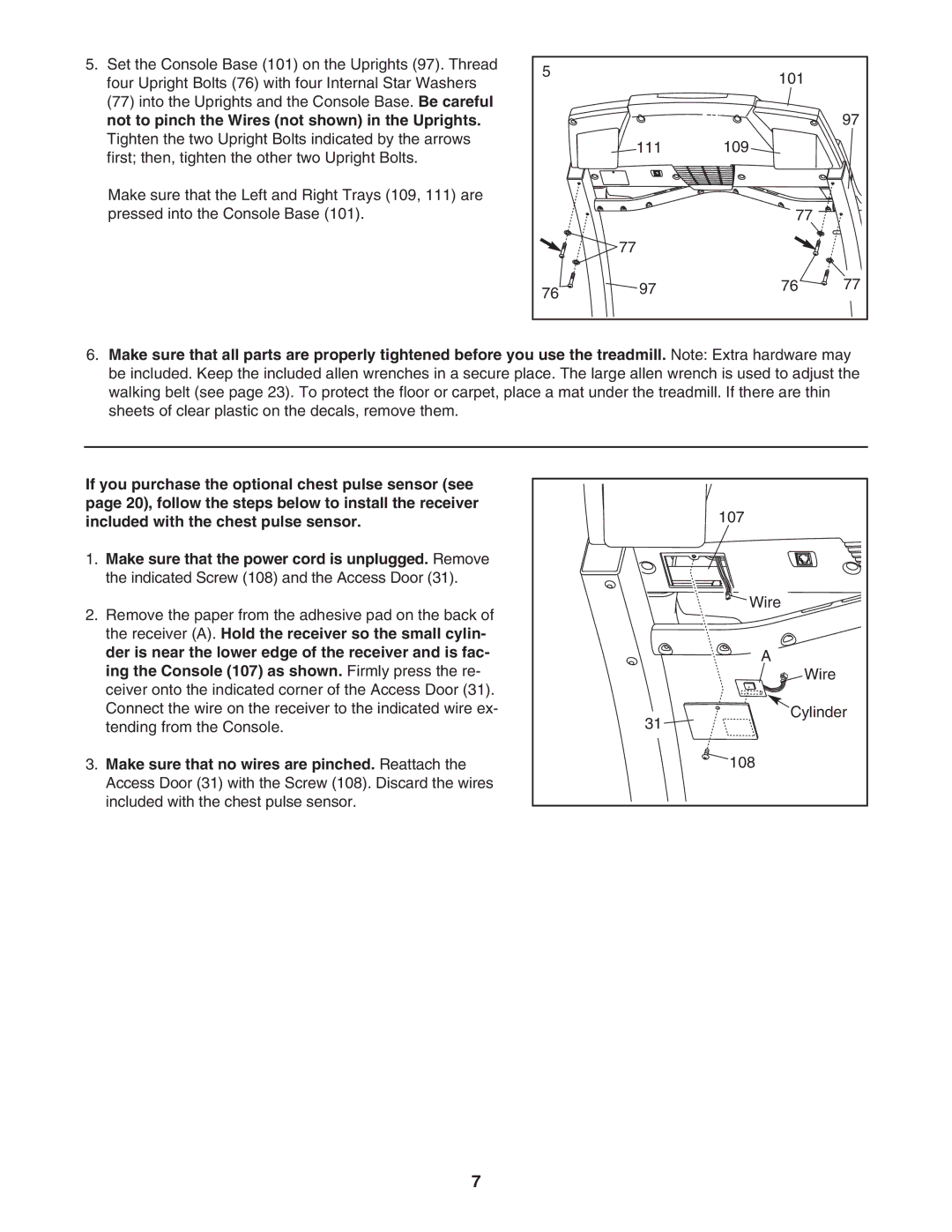 ProForm PFTL511041 user manual 107 