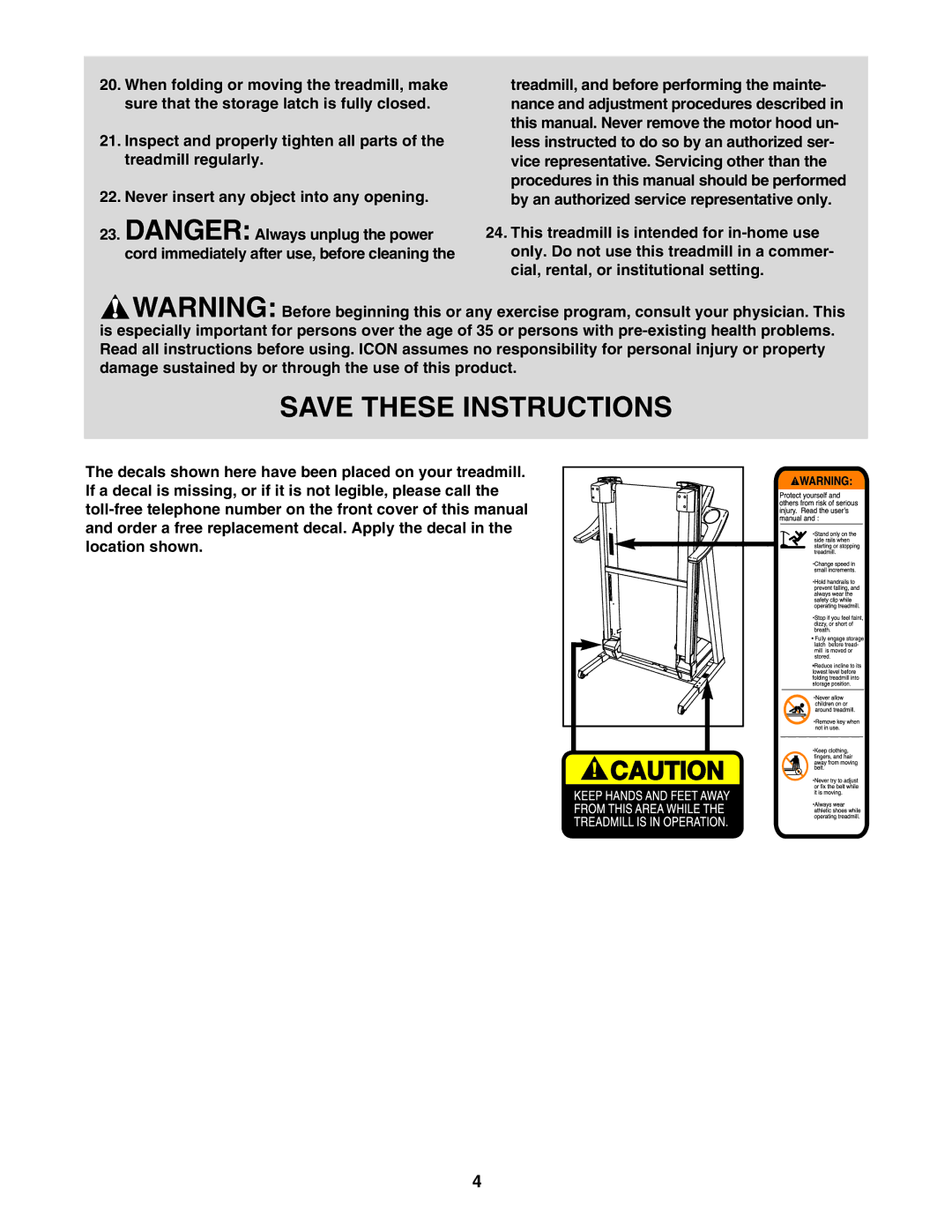 ProForm PFTL51105.0 user manual 