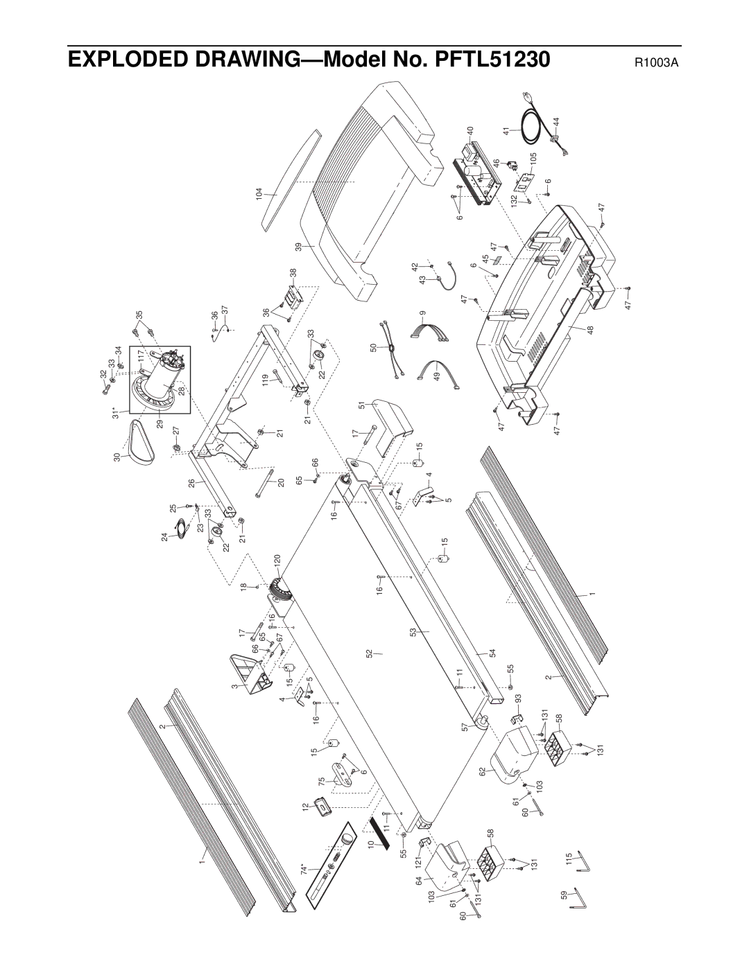 ProForm PFTL51230 user manual 