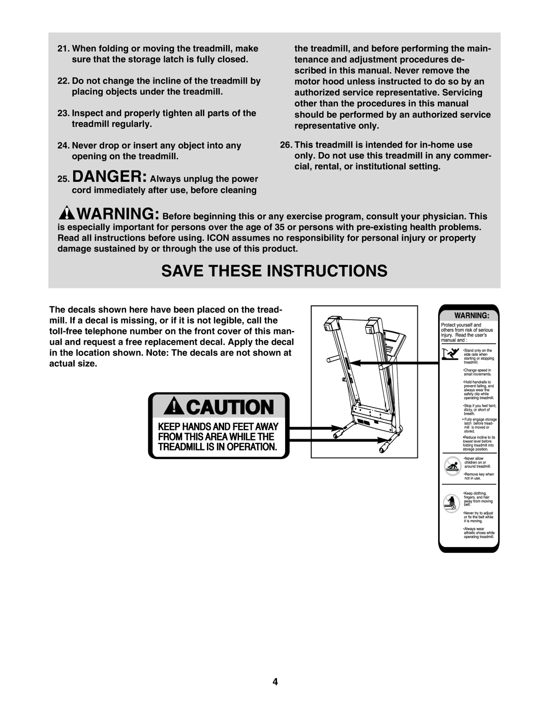 ProForm PFTL54806.0 user manual 