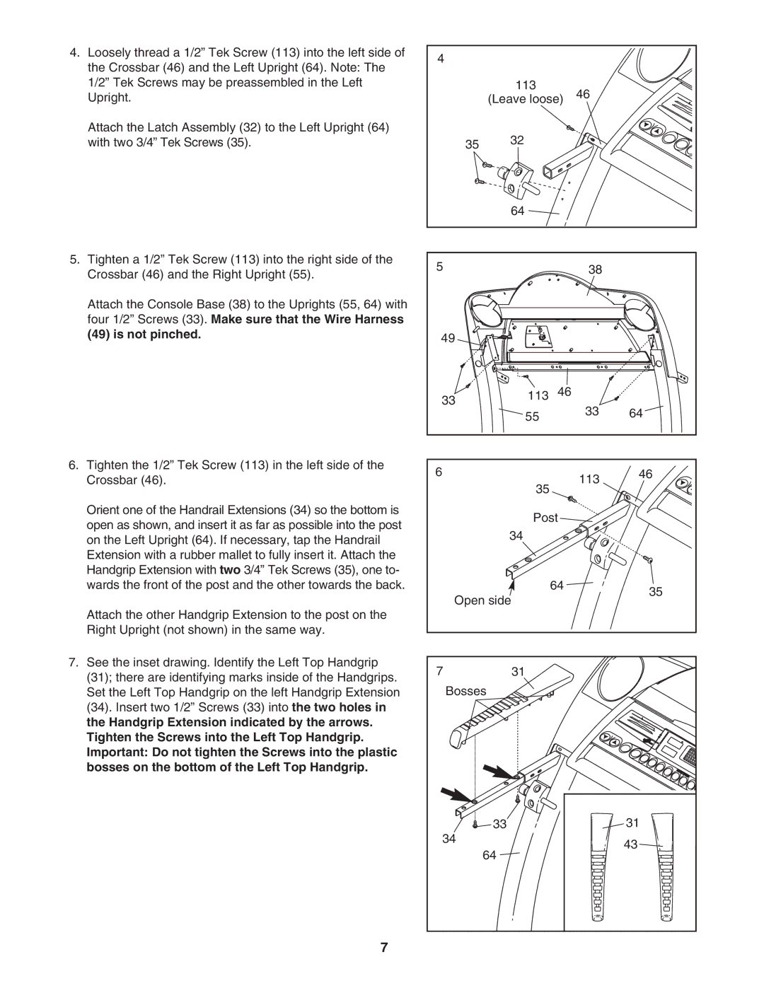 ProForm PFTL590040 user manual 