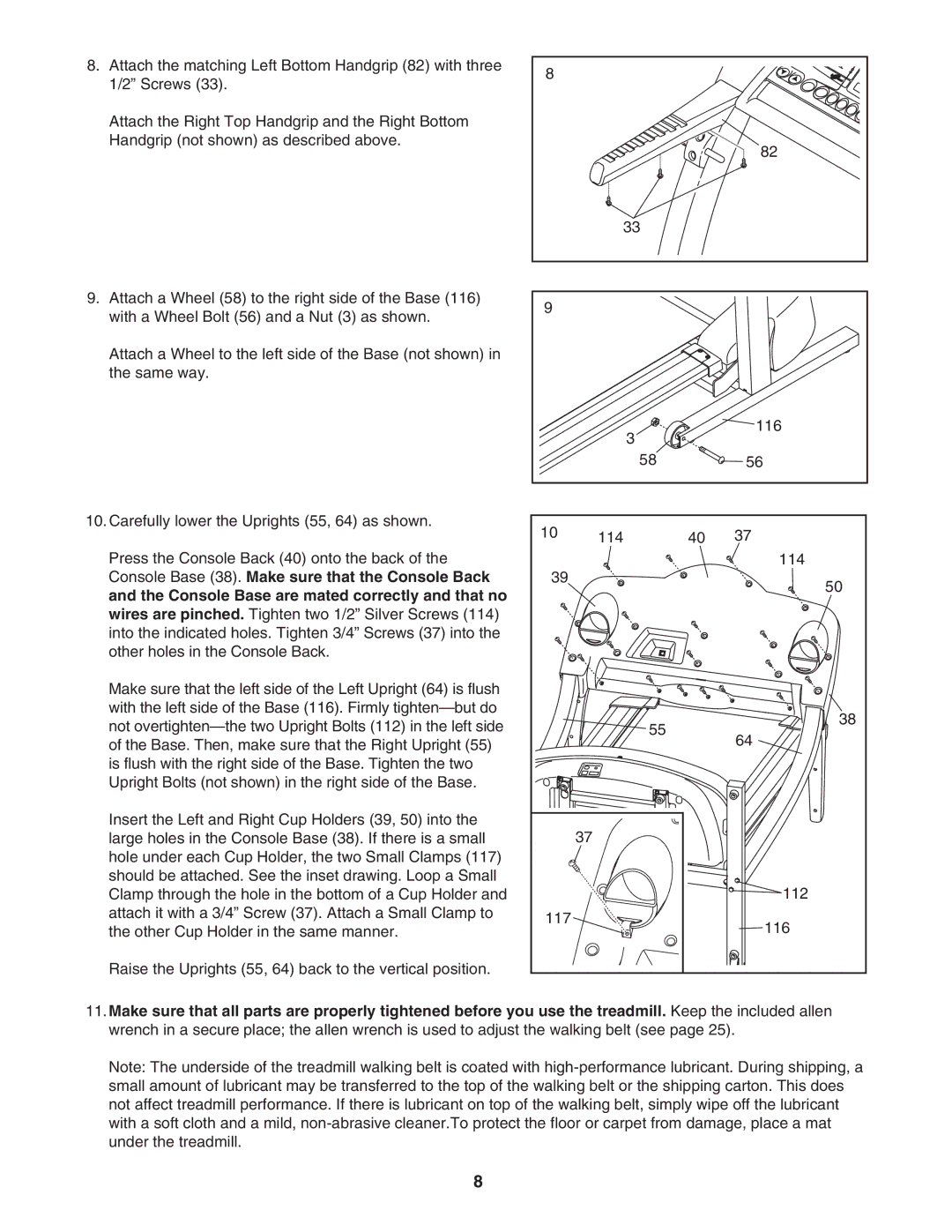 ProForm PFTL590040 user manual 