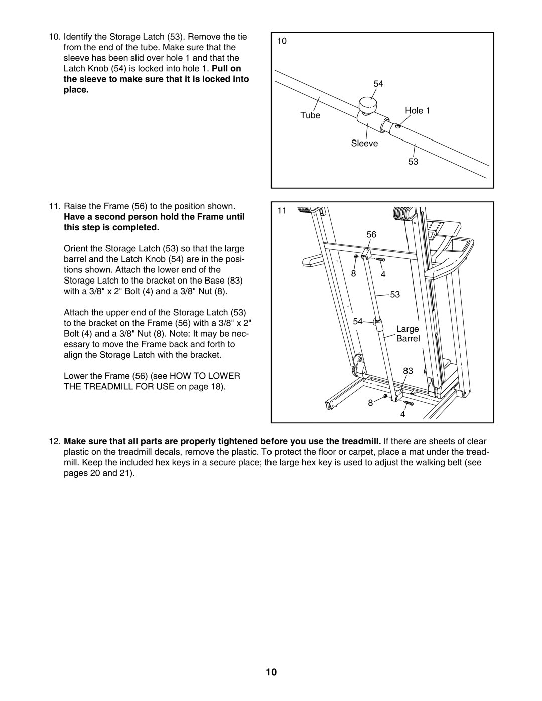 ProForm PFTL59707.0 user manual 