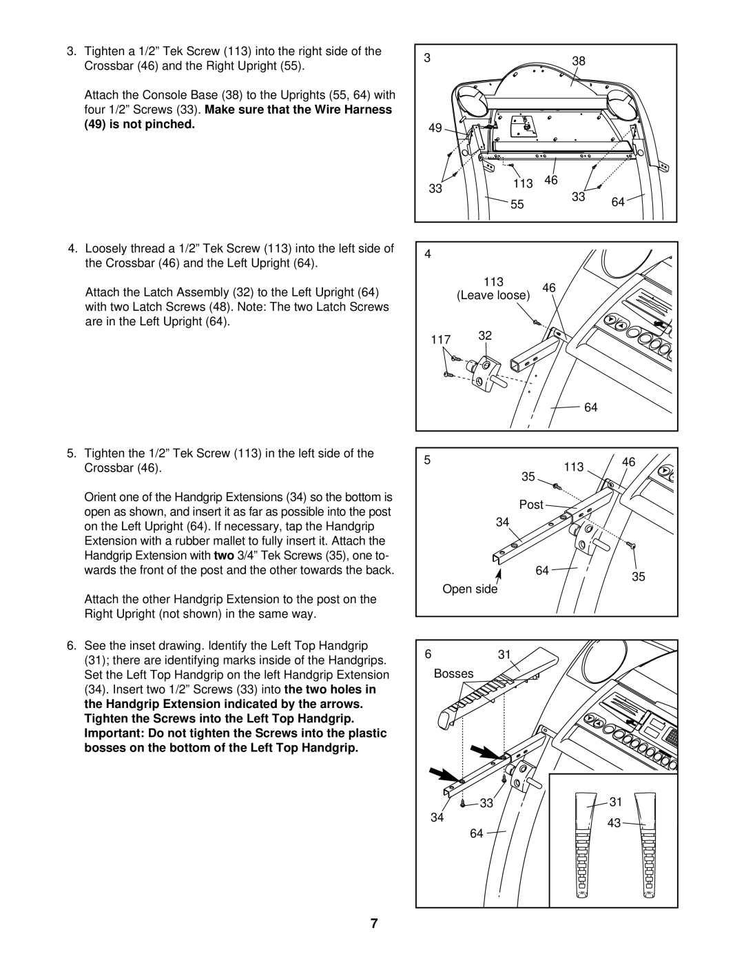 ProForm PFTL59921 user manual 