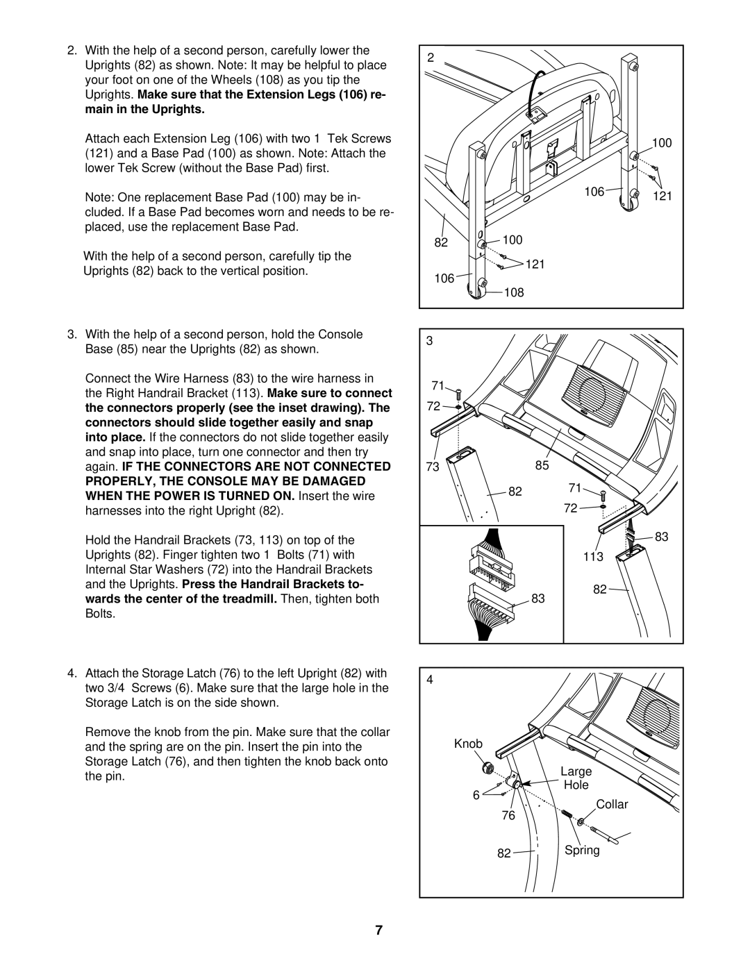 ProForm PFTL61930 user manual 