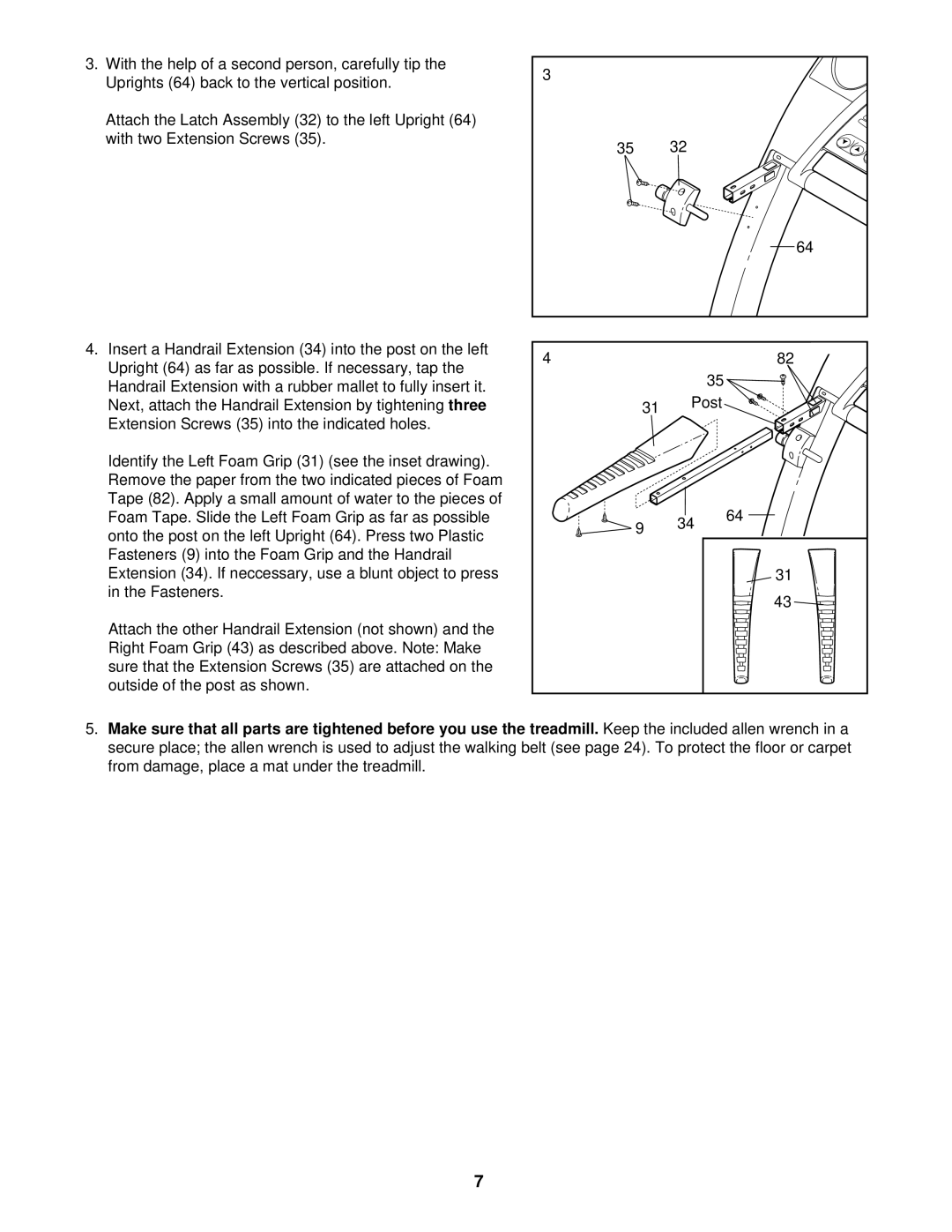 ProForm PFTL69210 user manual 