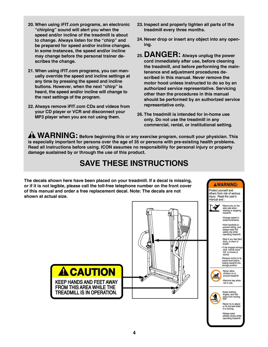 ProForm PFTL69505.0 user manual 