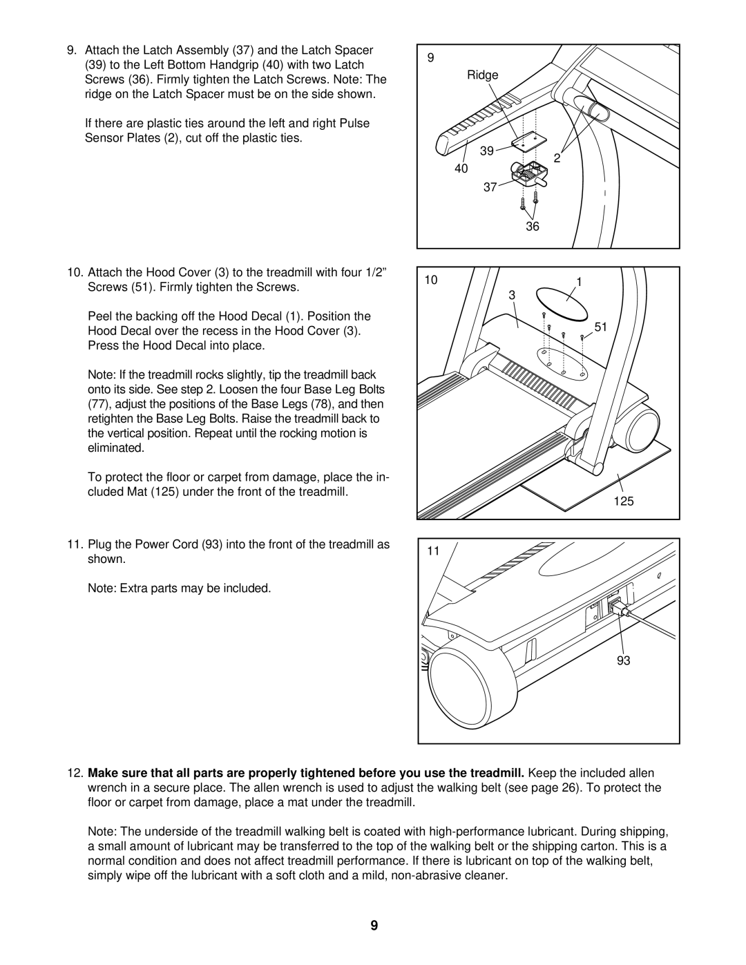 ProForm PFTL69711 user manual 