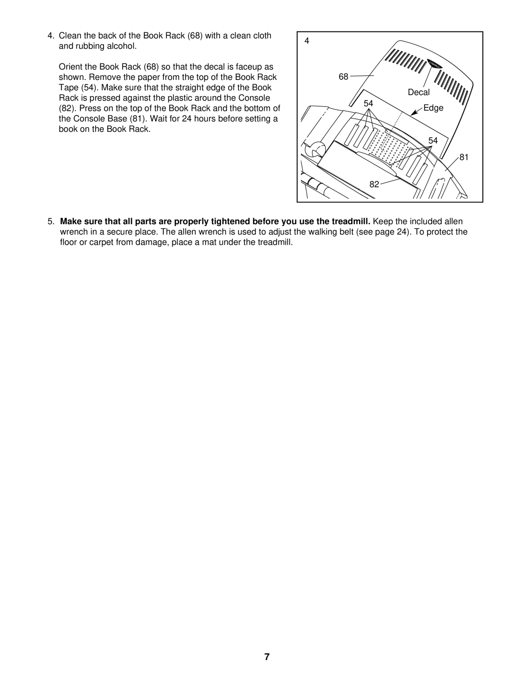 ProForm PFTL69720 user manual 