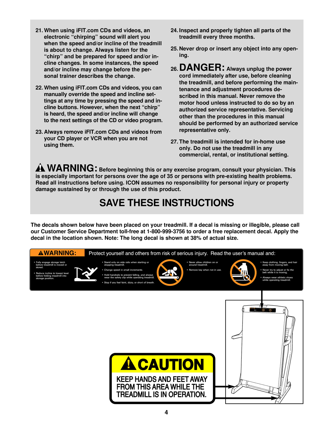 ProForm PFTL71330 user manual To the next settings of the CD or video program Using them 