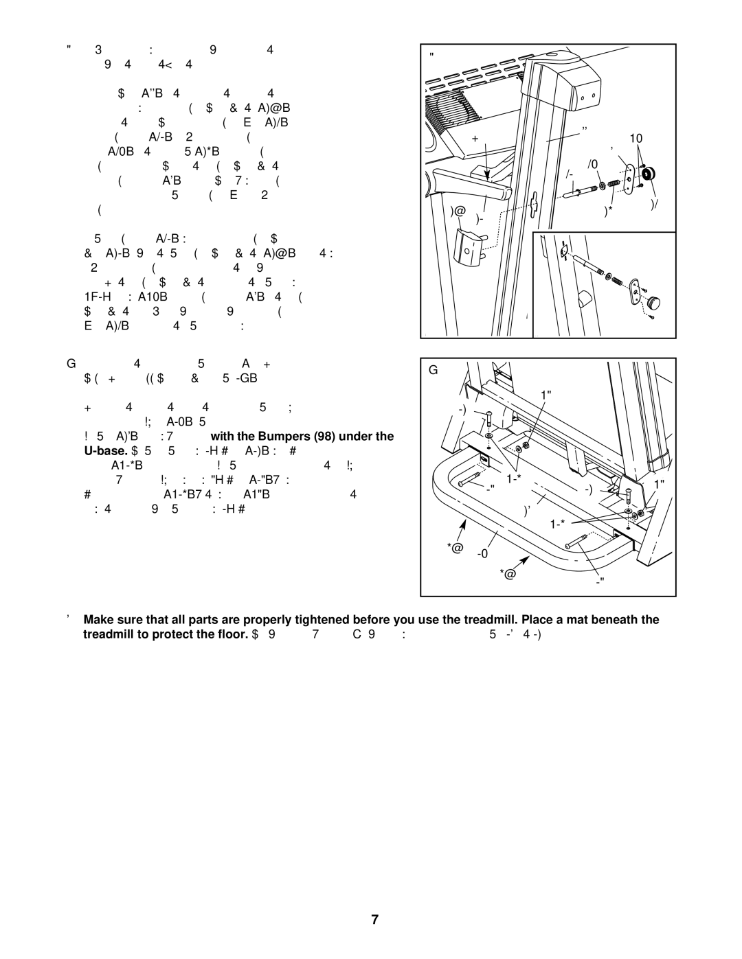 ProForm PFTL71730 user manual With, Base 