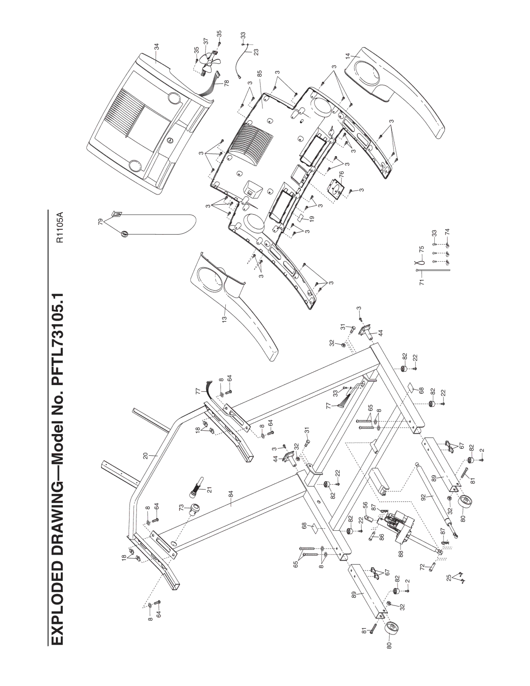 ProForm PFTL73105.1 user manual 67 82 