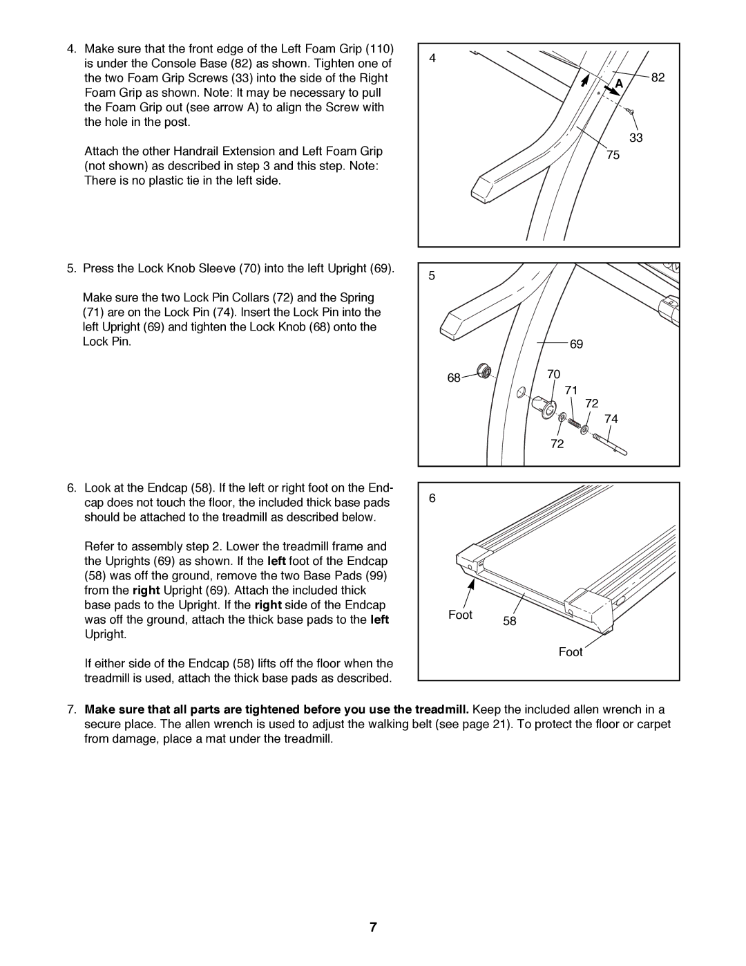 ProForm PFTL79100 user manual 