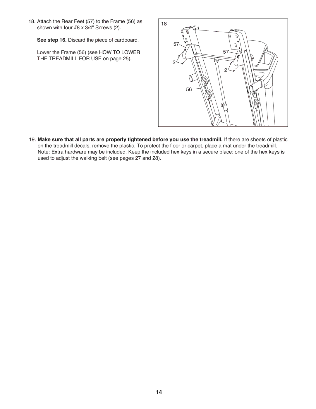 ProForm PFTL79510.0 warranty 