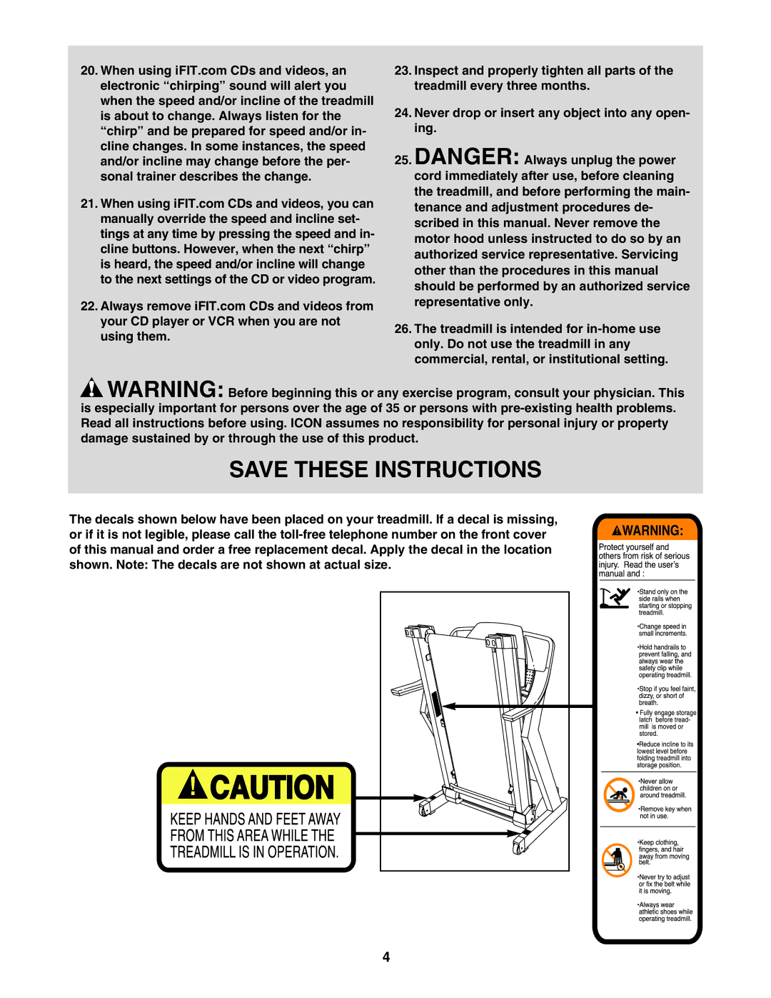 ProForm PFTL81405.0 user manual 