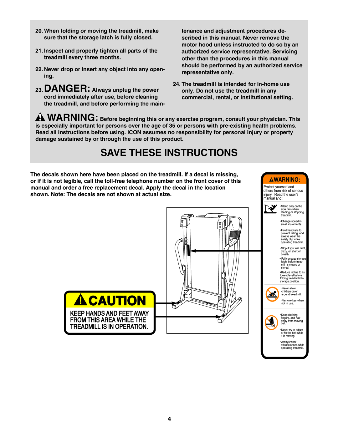 ProForm PFTL91205.0 user manual 