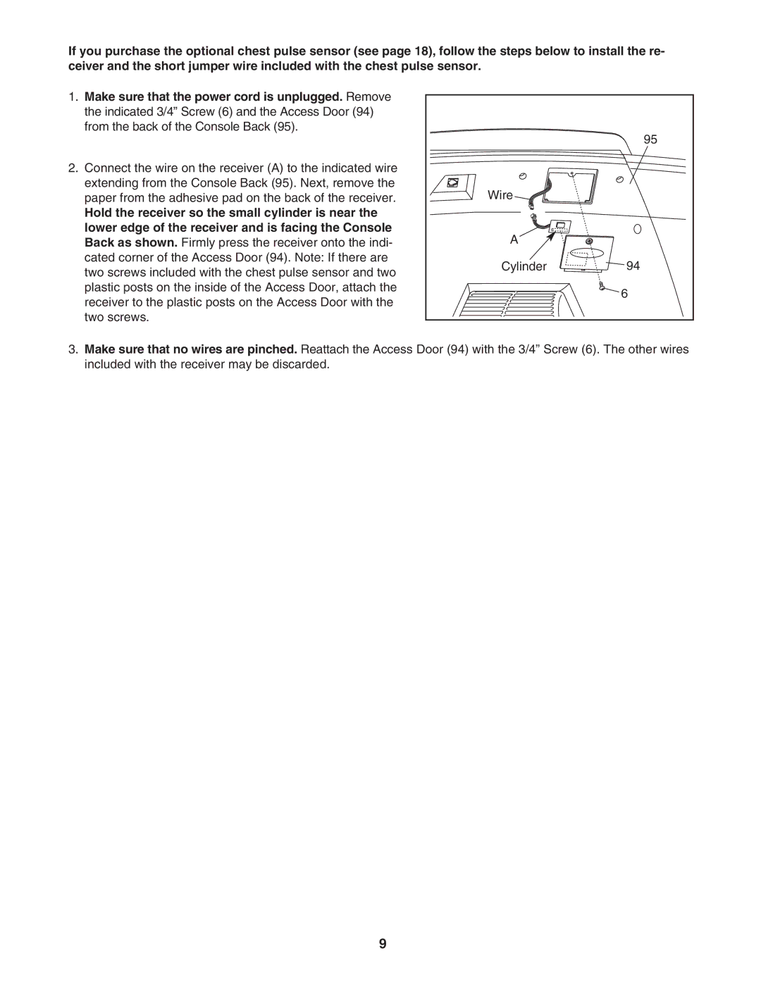 ProForm PFTL91205.0 user manual 