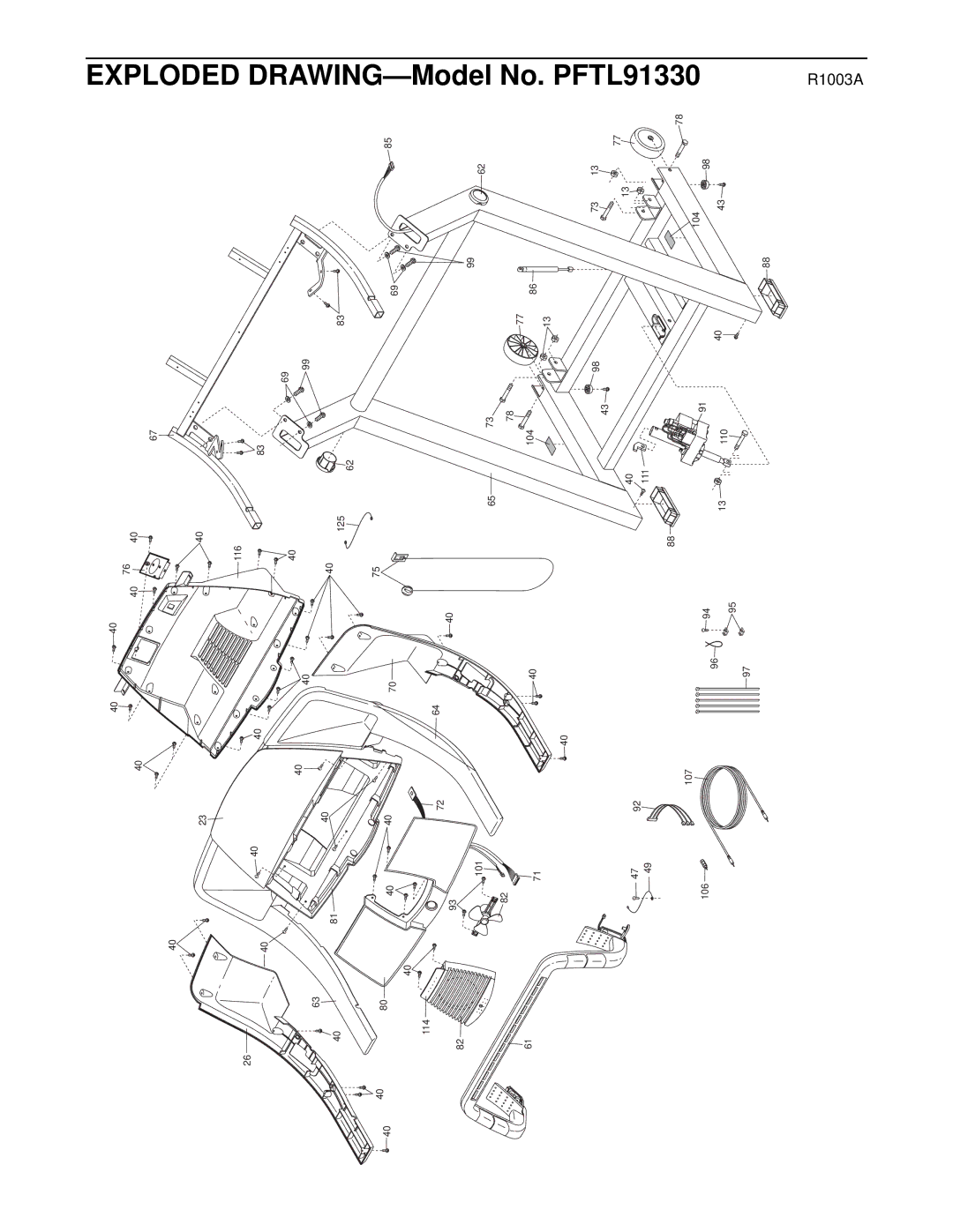 ProForm PFTL91330 user manual 116 