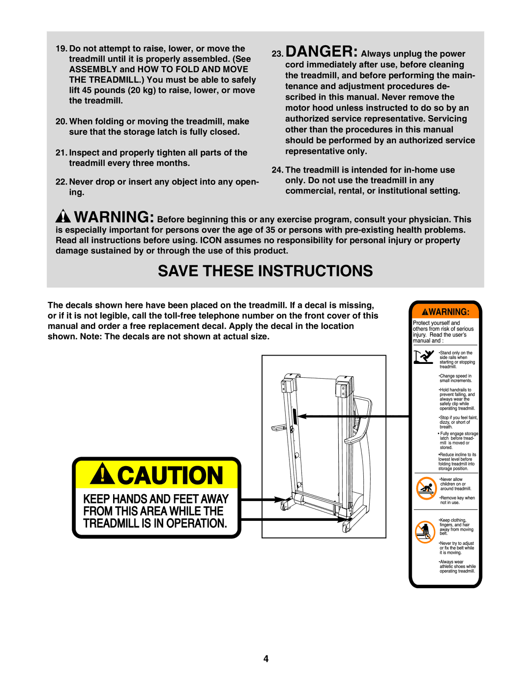 ProForm PFTL93105.0 user manual 