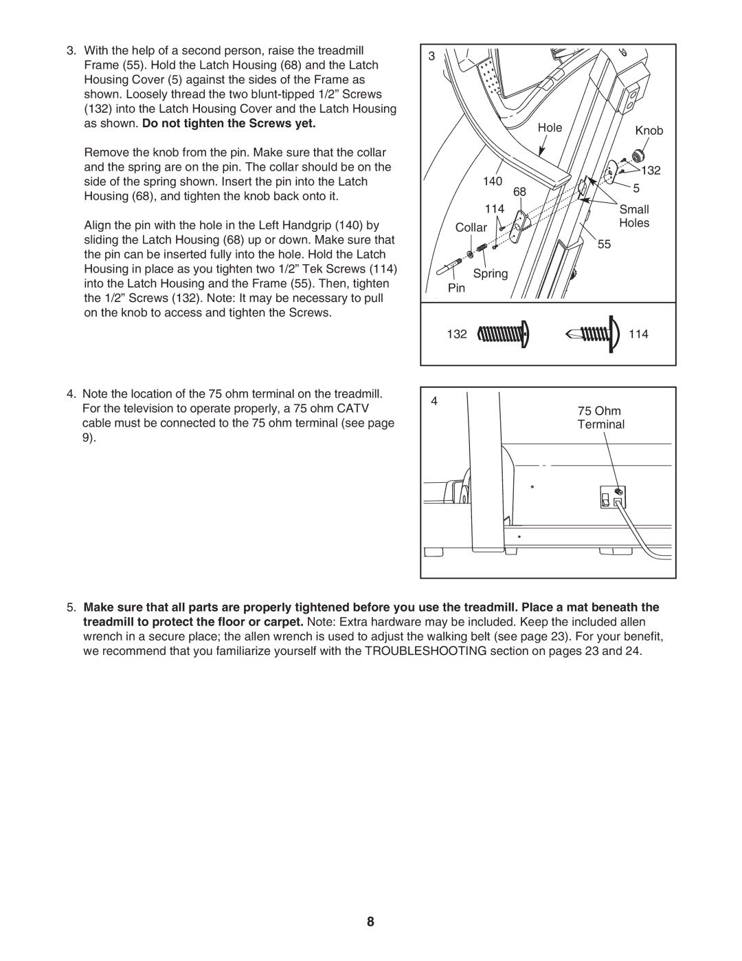 ProForm PFTL94105.1 user manual 