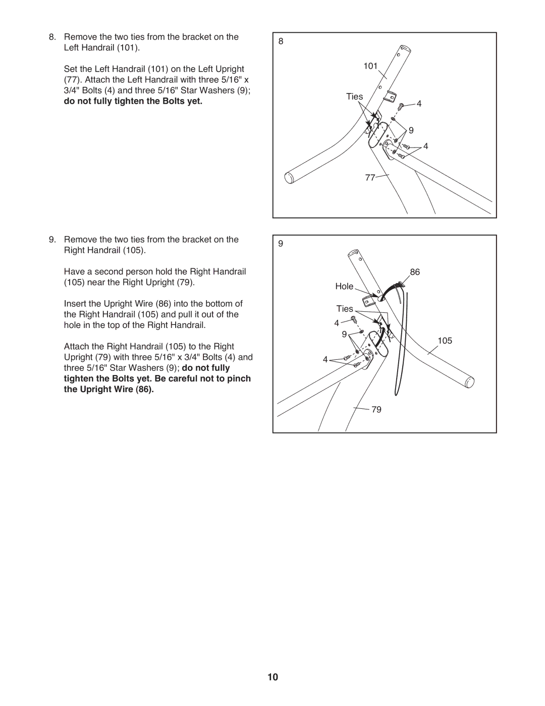 ProForm PFTL96008.0 user manual 