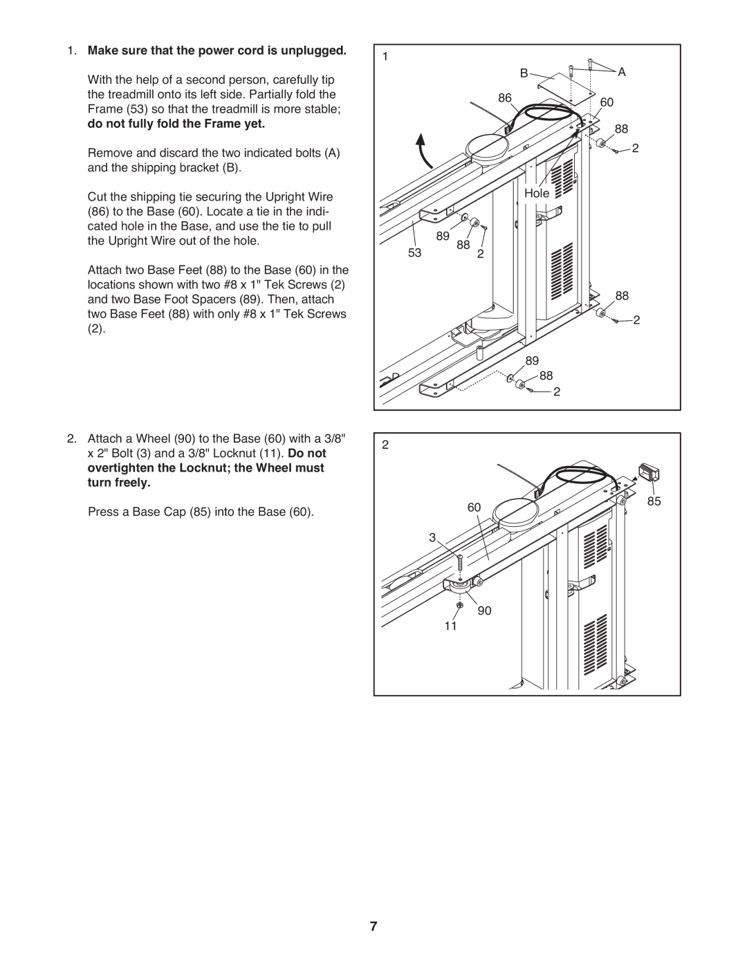 ProForm PFTL96008.0 user manual 