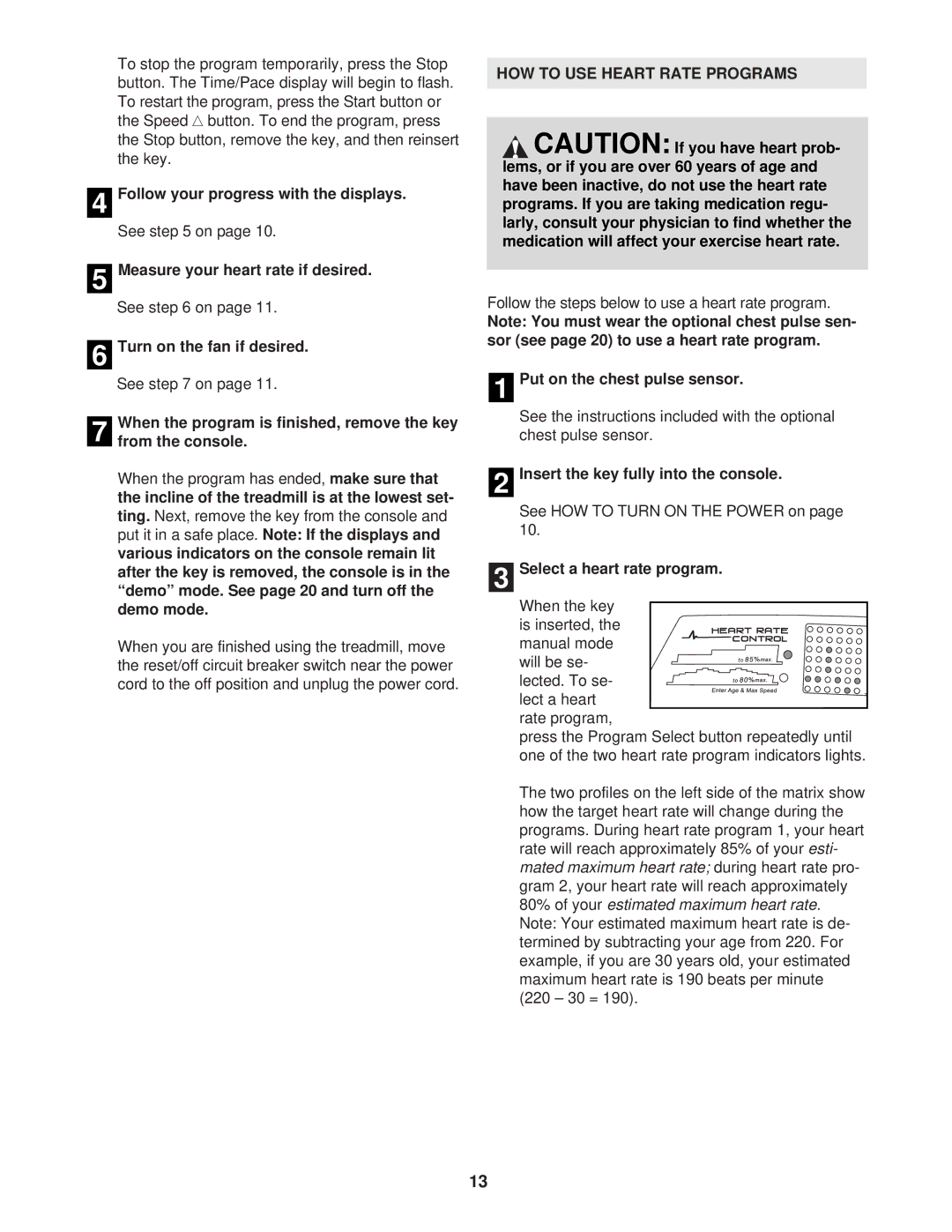 ProForm PFTL99220 user manual Follow your progress with the displays 