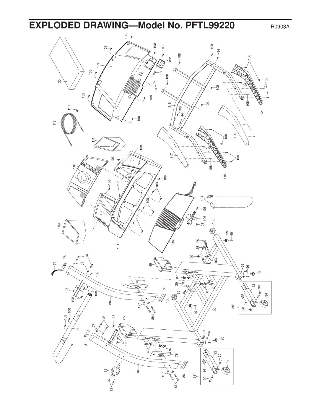 ProForm PFTL99220 user manual 109 