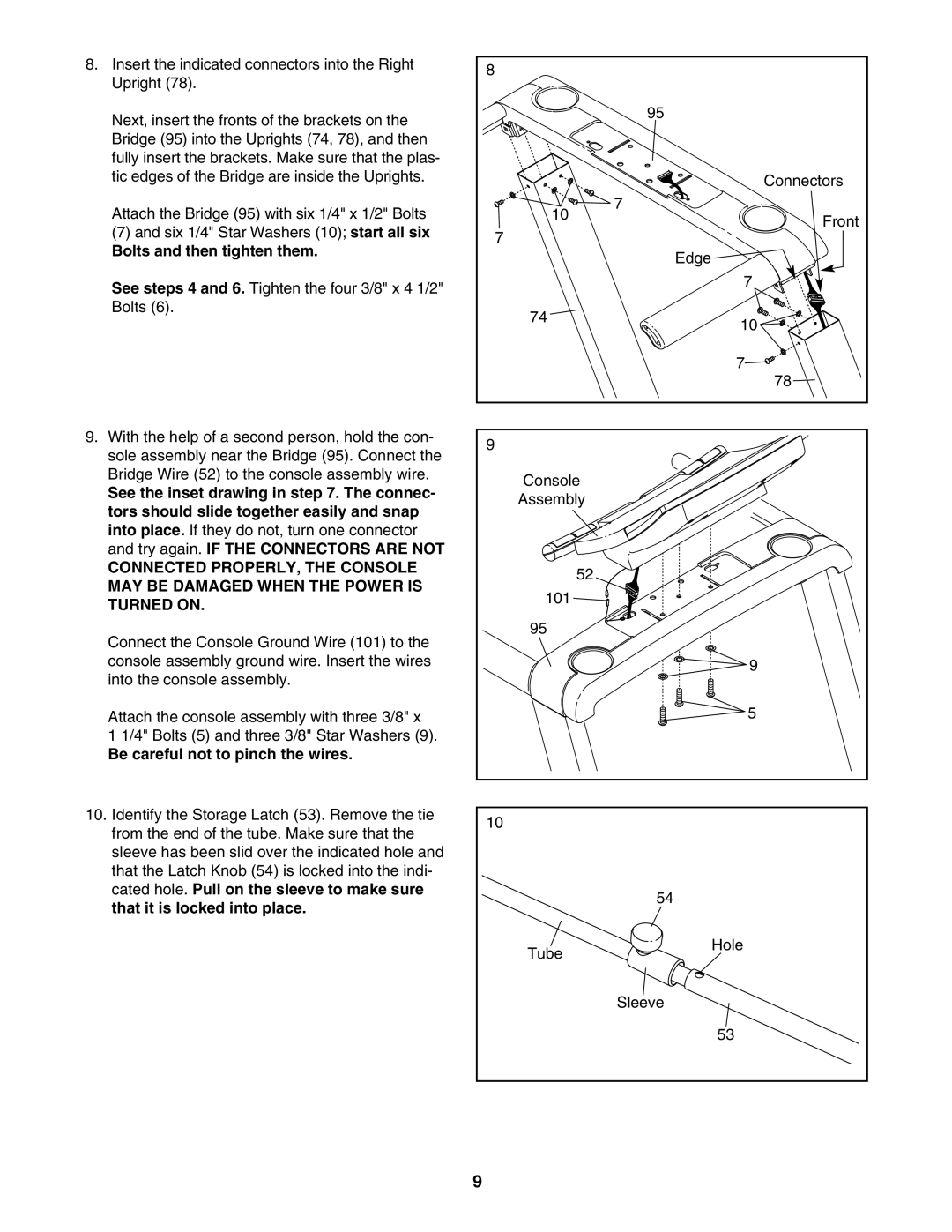 ProForm PFTL99507.0 user manual Turned on 