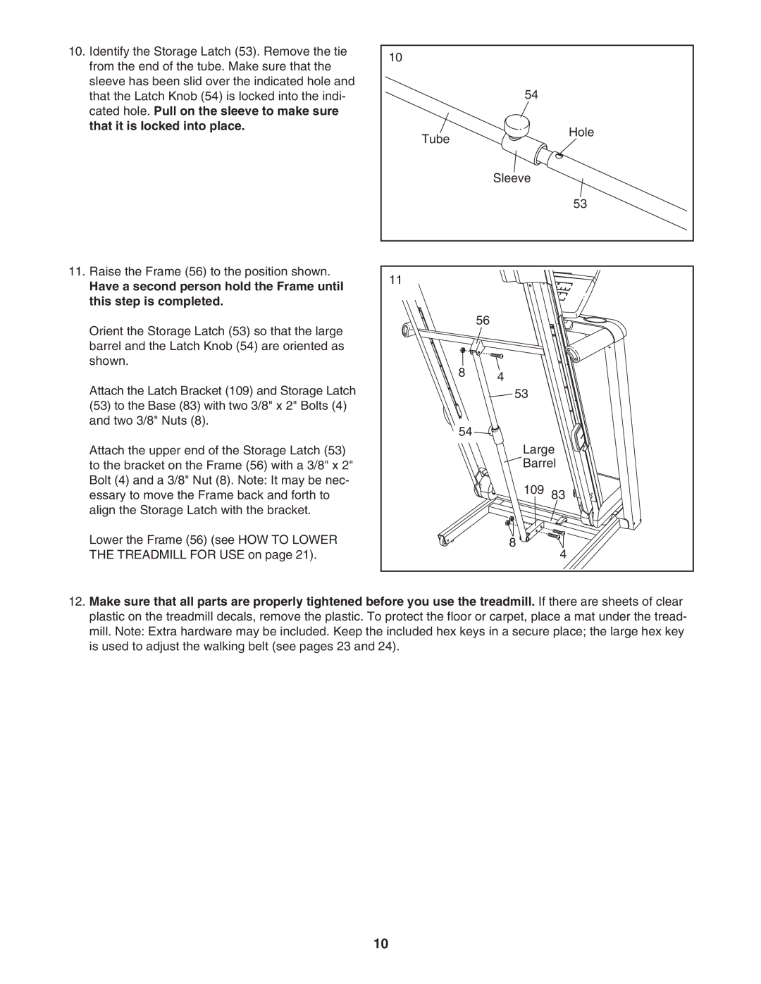 ProForm PFTL99507.1 user manual 