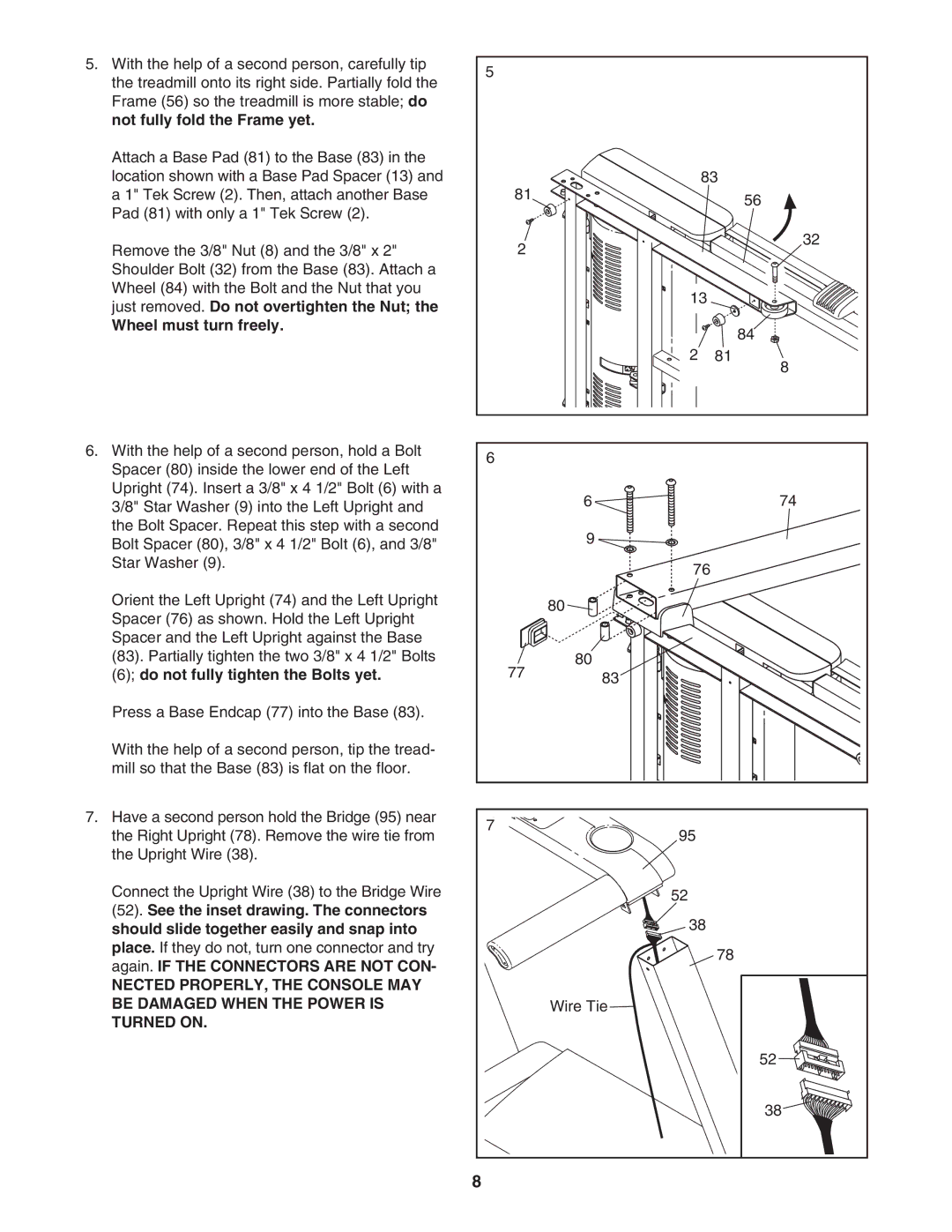 ProForm PFTL99707.0 user manual Wire Tie 